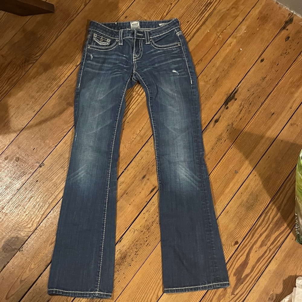 Anoname Dark Blue Boot Cut Jeans